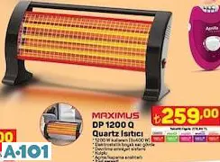 MAXİMUS QUARTZ ISITICI MAXİMUS QUARTZ ISITICI